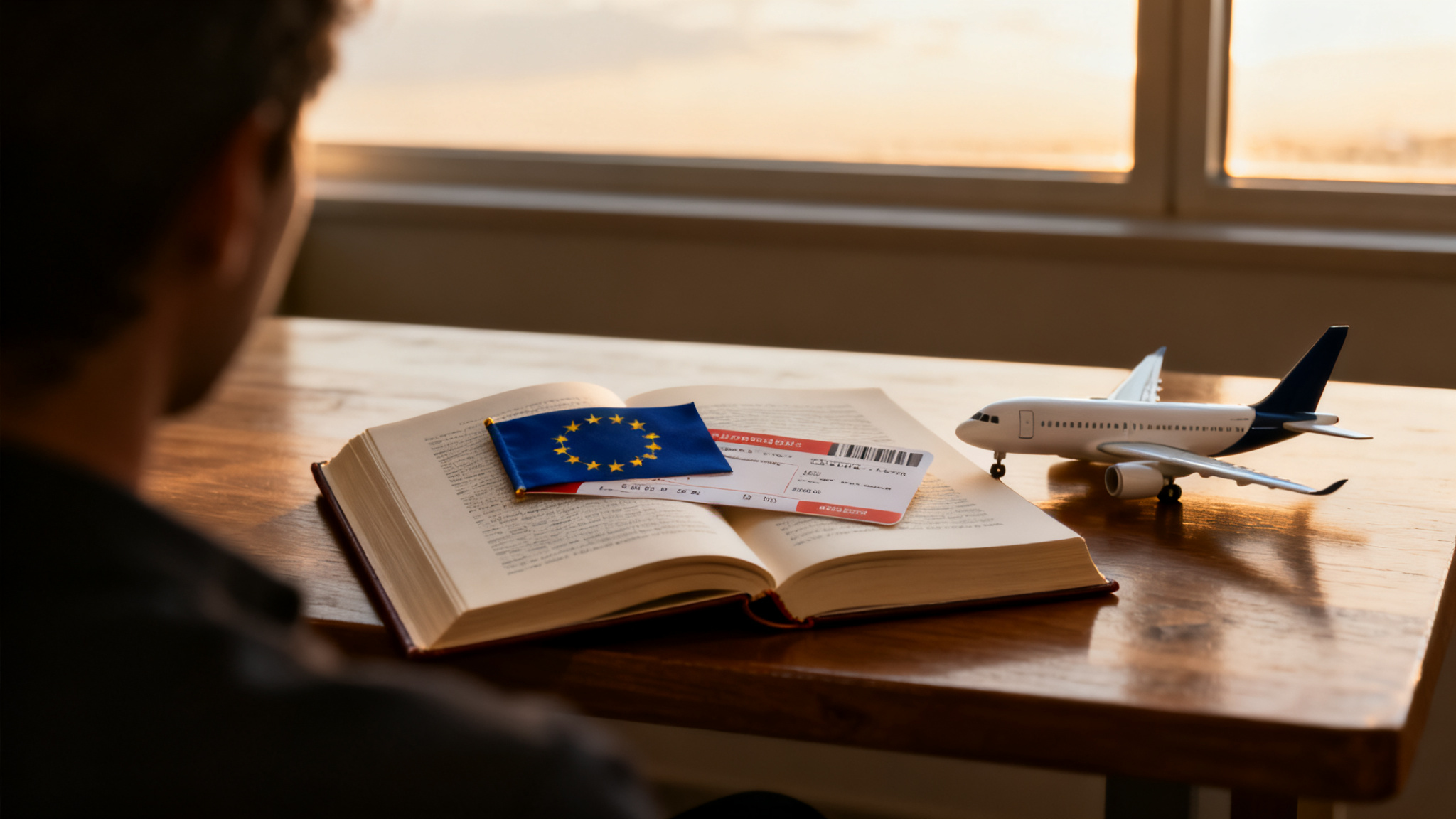 Prawa pasażera — księga z flagą UE