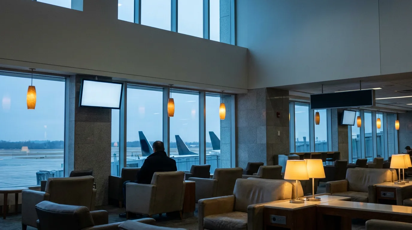 Waiting for a delayed flight in the terminal — Wrocław Copernicus (WRO) Flight Compensation: Delays,…