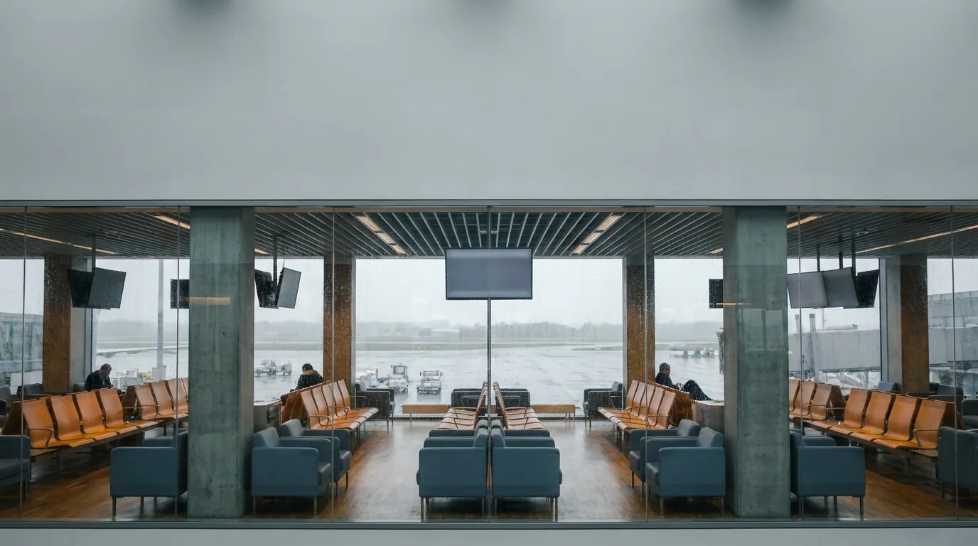 Quiet airport terminal interior — Missed Connection Compensation in Poland: The Two-Test…