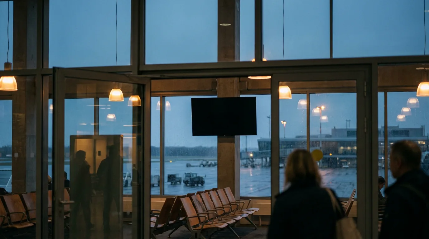 Empty boarding gate after boarding has closed — Denied boarding compensation in Poland: €250–600 under EU…